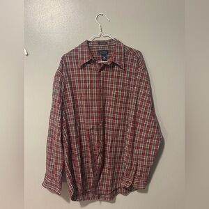 Club Room By Charter Club Long Sleeve Button Down Shirt. Large.
